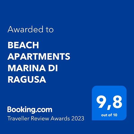 Beach Apartments Marina Di Ragusa Exteriér fotografie